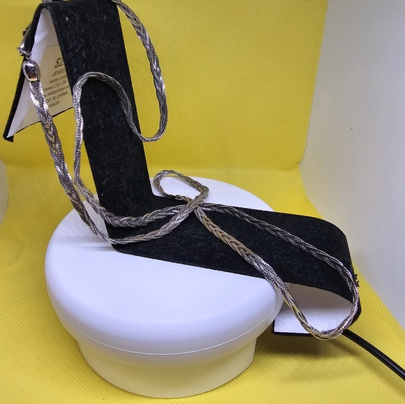 Napier Silver Weave Twisted Necklace - Picture 6 of 7